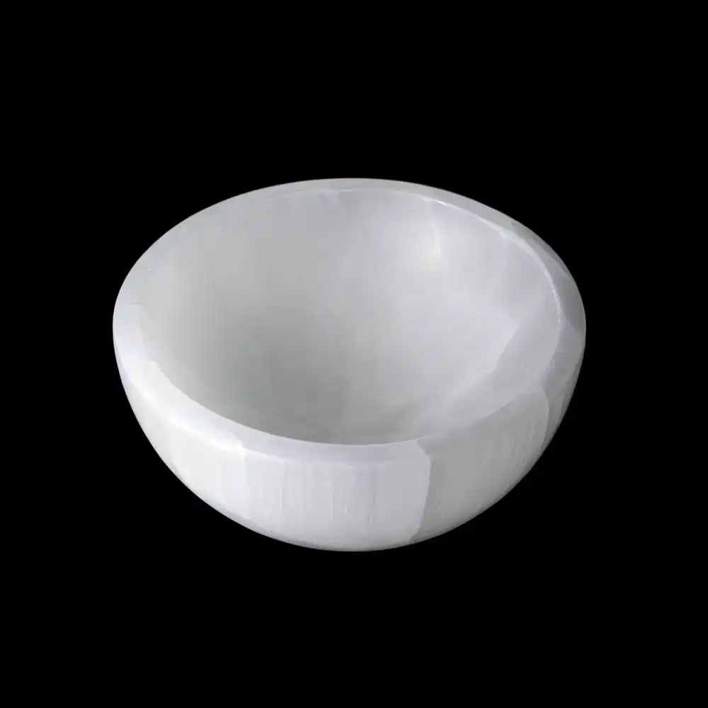 selenite simple bowl SELENITE SIMPLE BOWL - Image 1